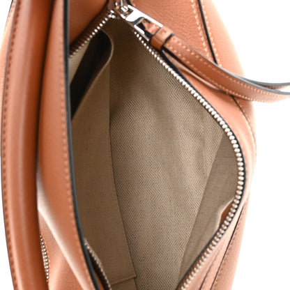 Small Calfskin Handbag - Tan