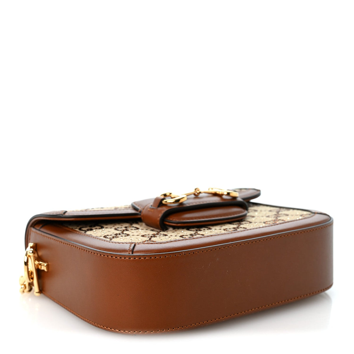 Mini Calfskin Canvas Shoulder Bag