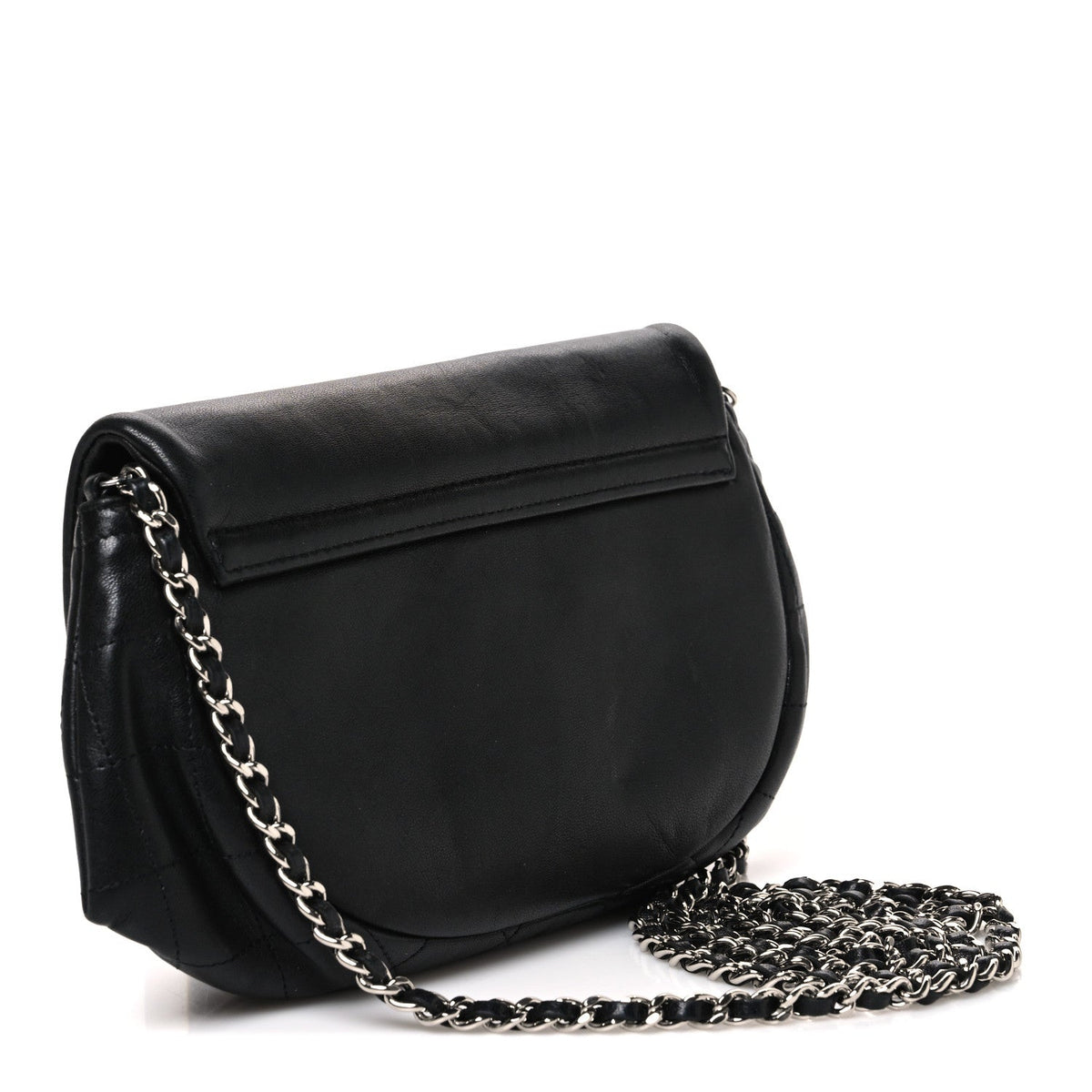 Lambskin Wallet Bag - Black