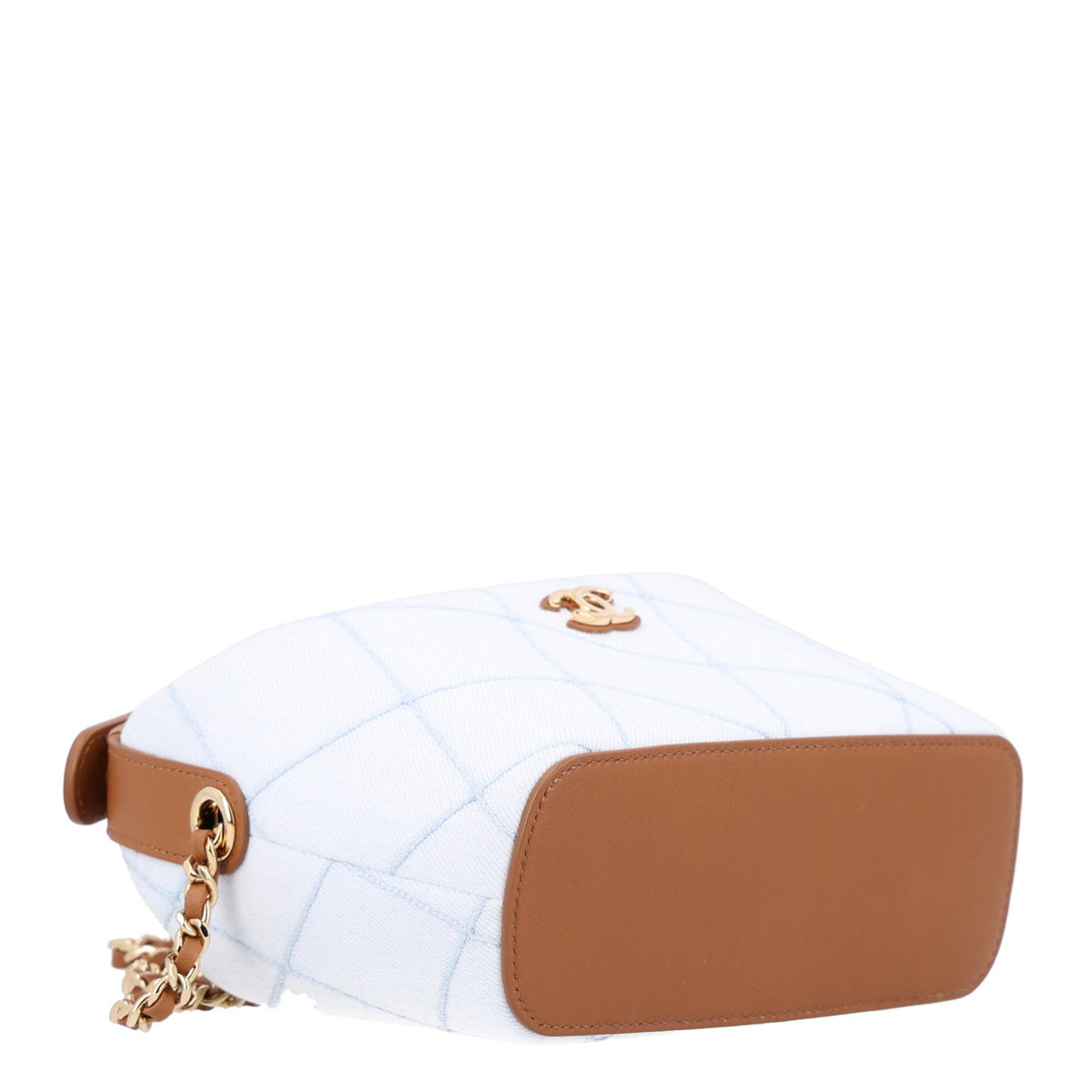 Quilted Calfskin Handbag - Blue