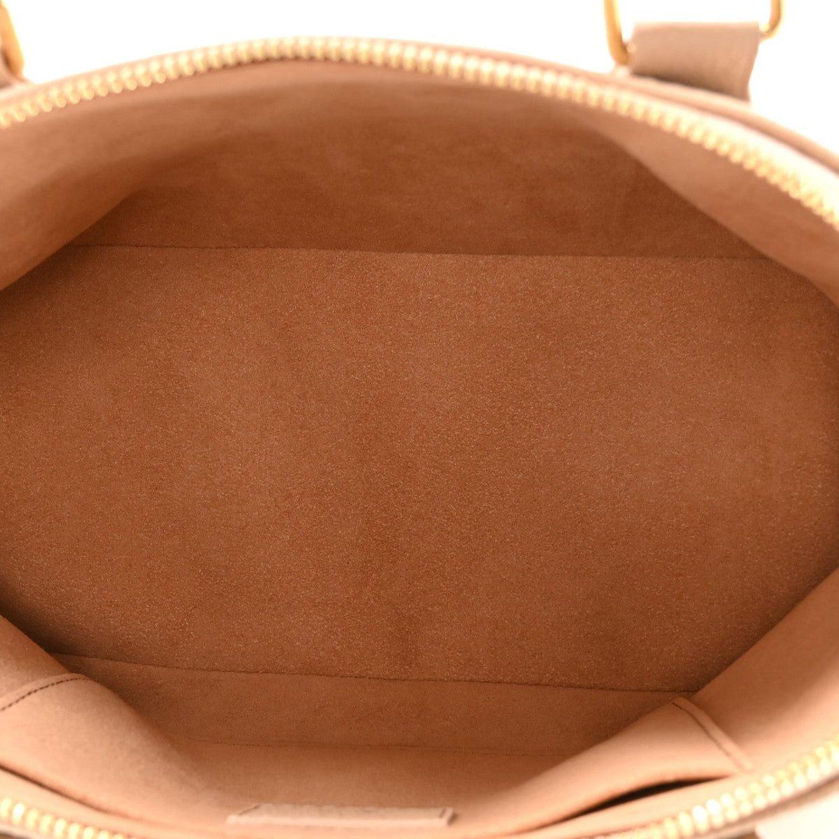 Empreinte Bi-Color Alma Bb Hazelnut Handbag