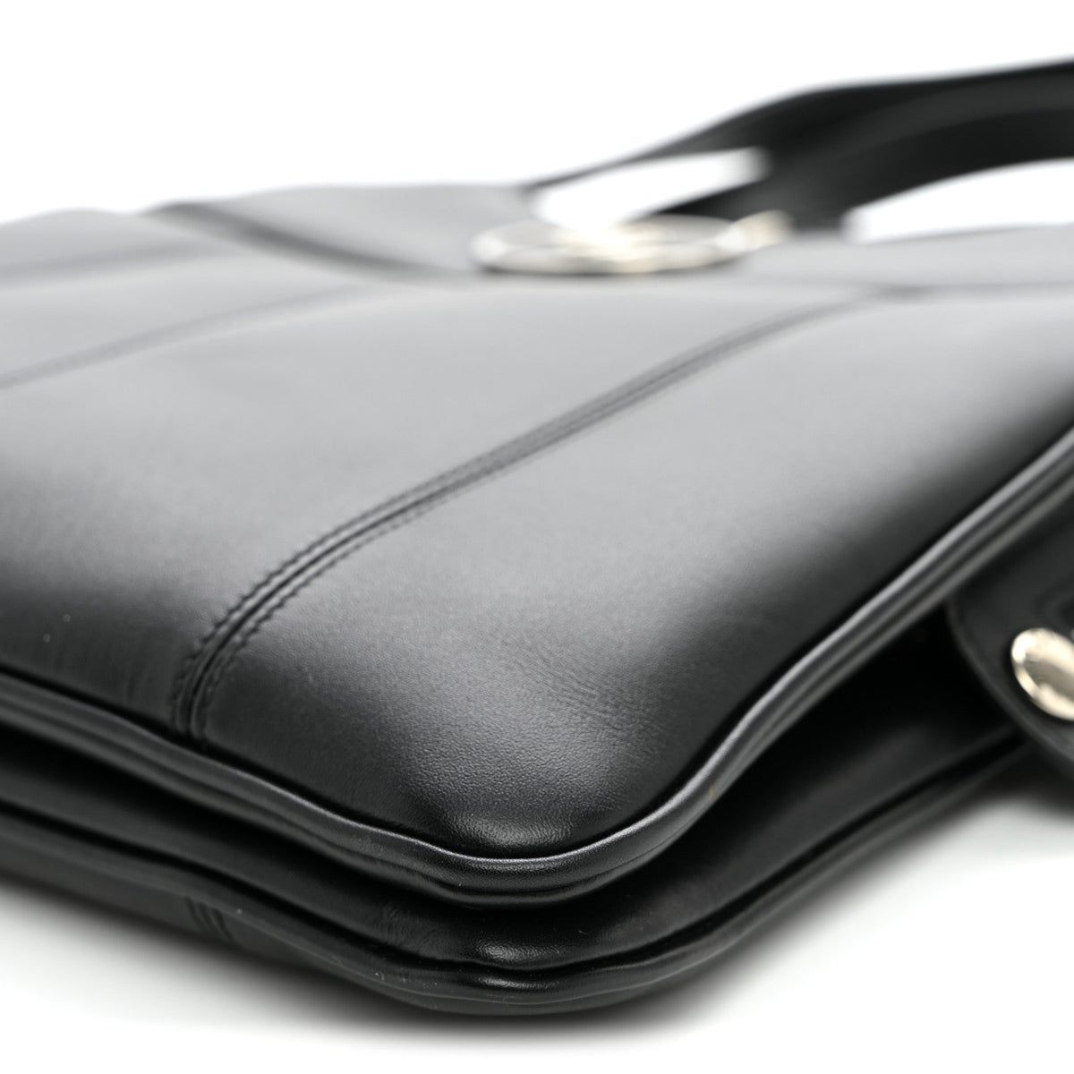 Small Calfskin Tote Bag - Black