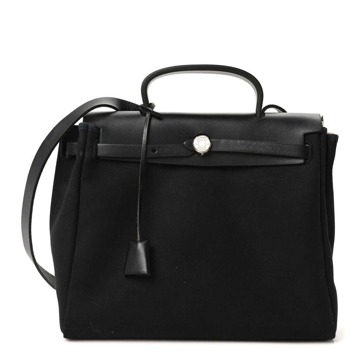 Calfskin Handbag - Black