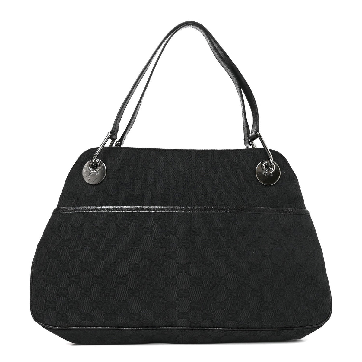Medium Shoulder Bag - Black