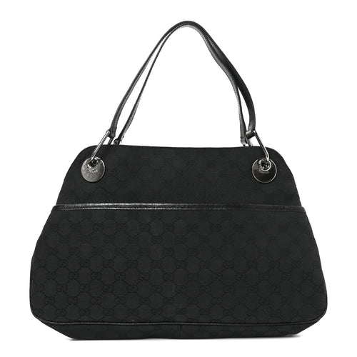 Medium Shoulder Bag - Black