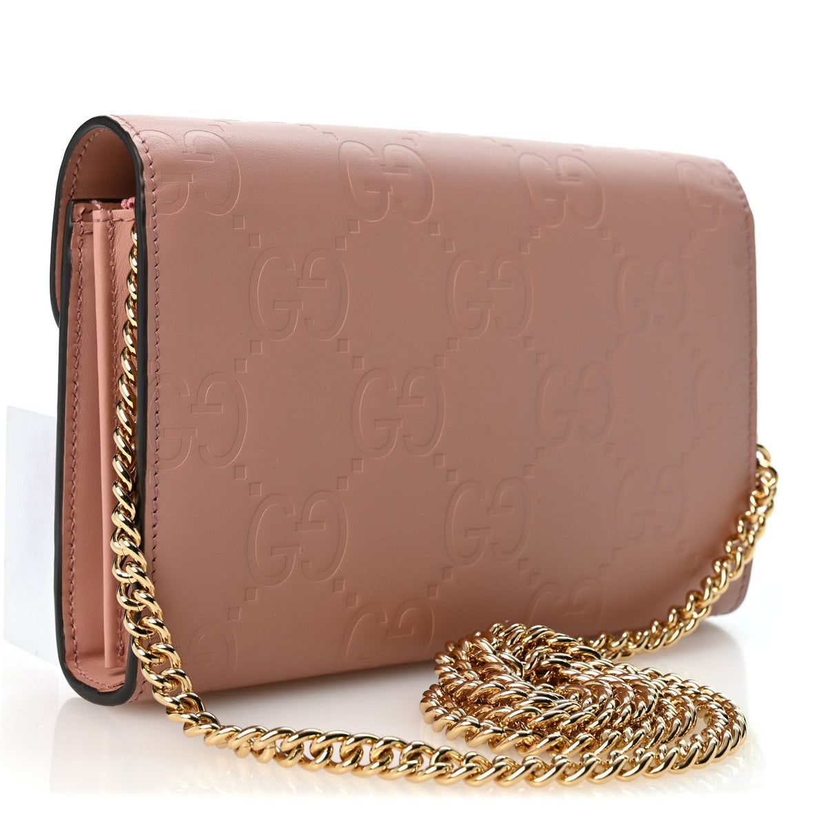 Calfskin Wallet Bag - Pink