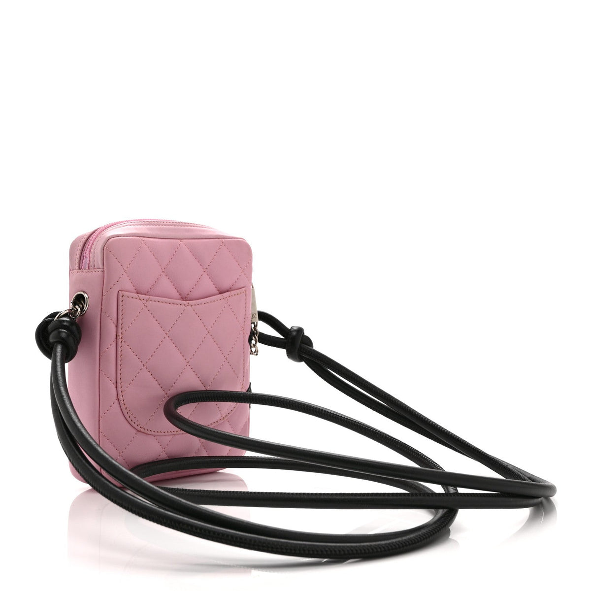 Small Quilted Calfskin Handbag - Pink