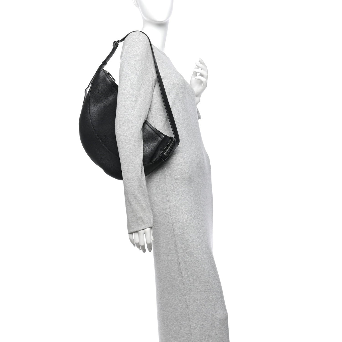 Calfskin Handbag - Black