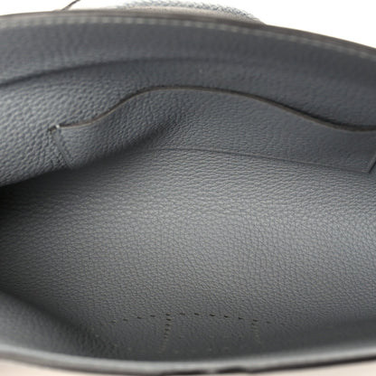 Togo Videpoches Gris Pantin Handbag