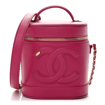 Lambskin Handbag - Pink