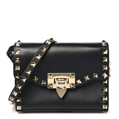 Calfskin Crossbody Bag - Black