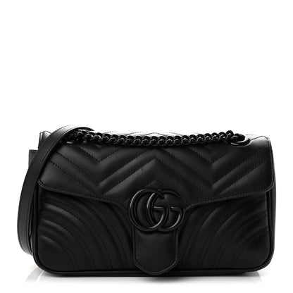 Small Calfskin Shoulder Bag - Black