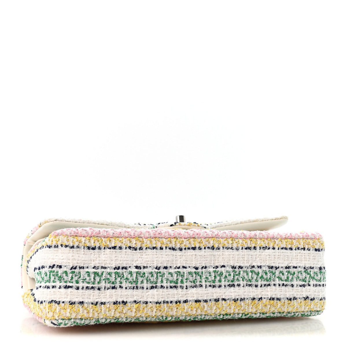 Medium Quilted Flap Shoulder Bag - Yellow