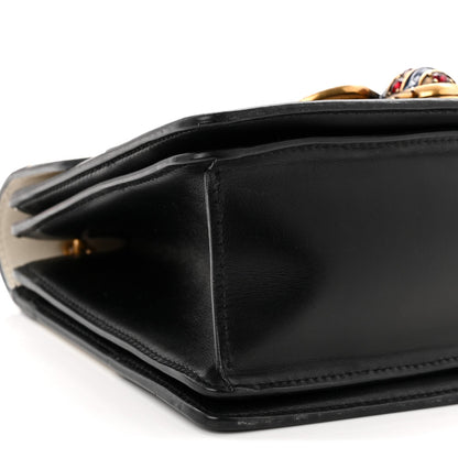 Small Calfskin Handbag - Black