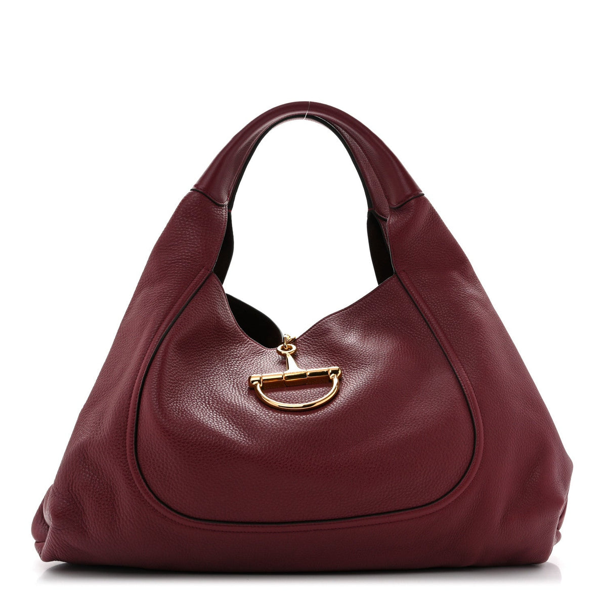 Maxi Calfskin Shoulder Bag - Red