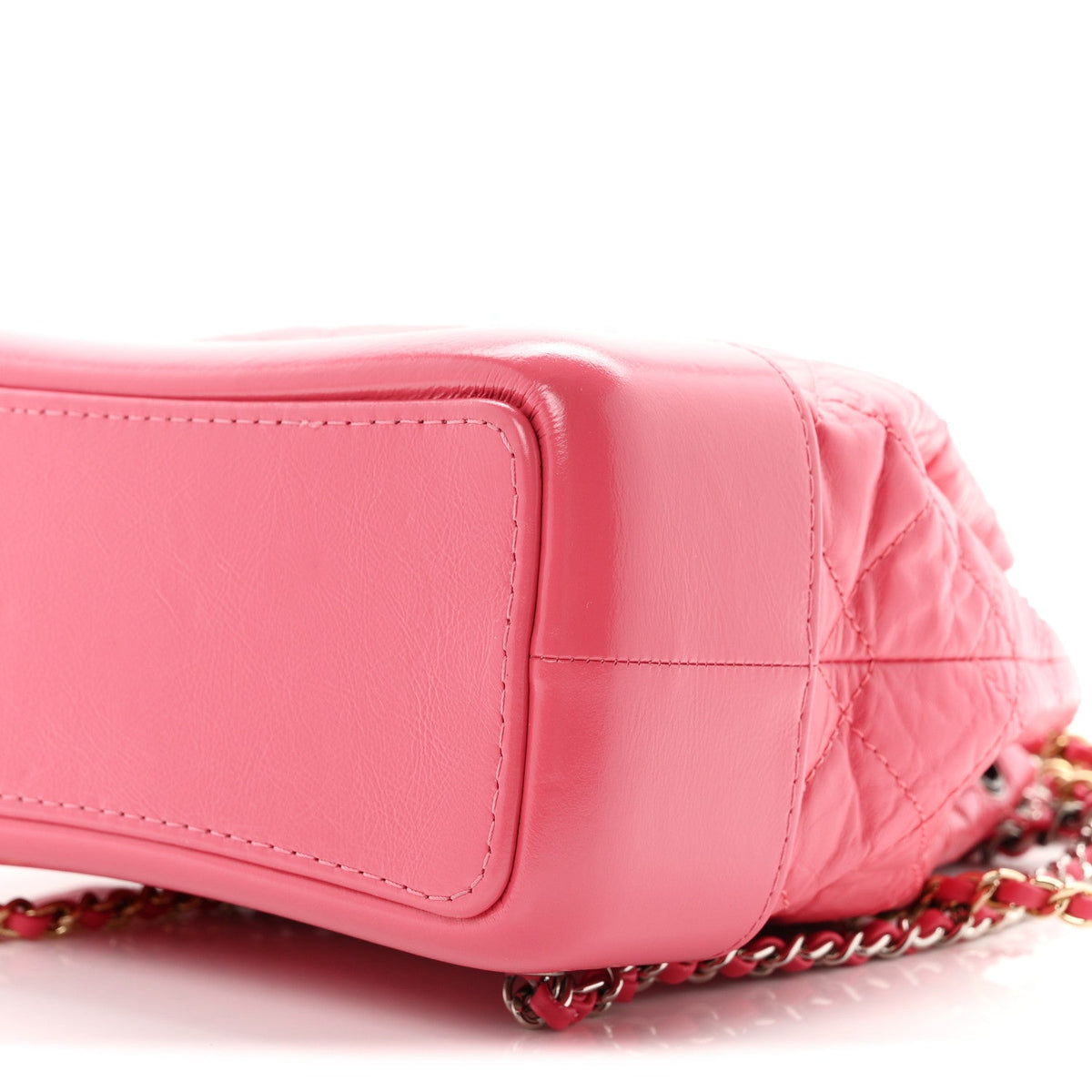 Small Quilted Calfskin Backpack - Pink
