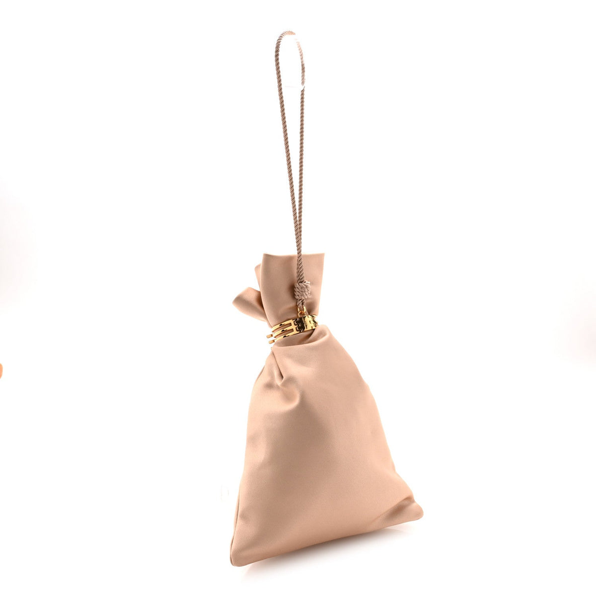 Satin Evening Pouch Nude Baby Nude Pouch