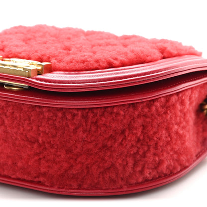 Small Quilted Calfskin Handbag - Red
