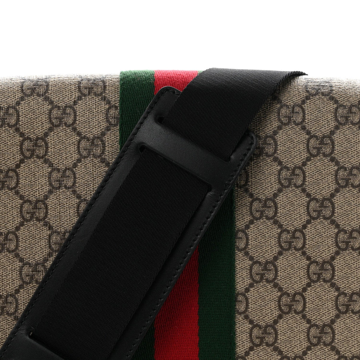 Flap Shoulder Bag - Black