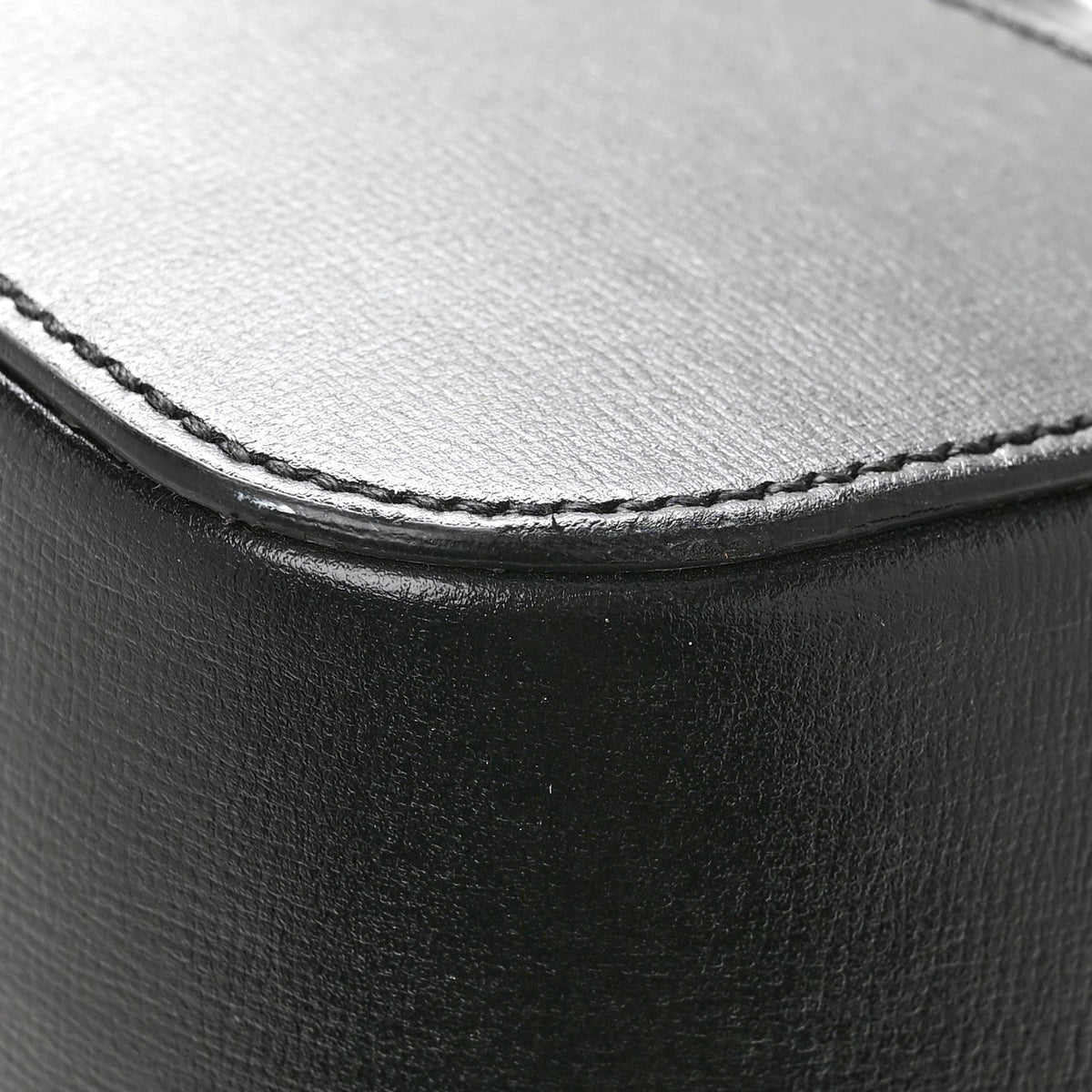 Large Calfskin Handbag - Black