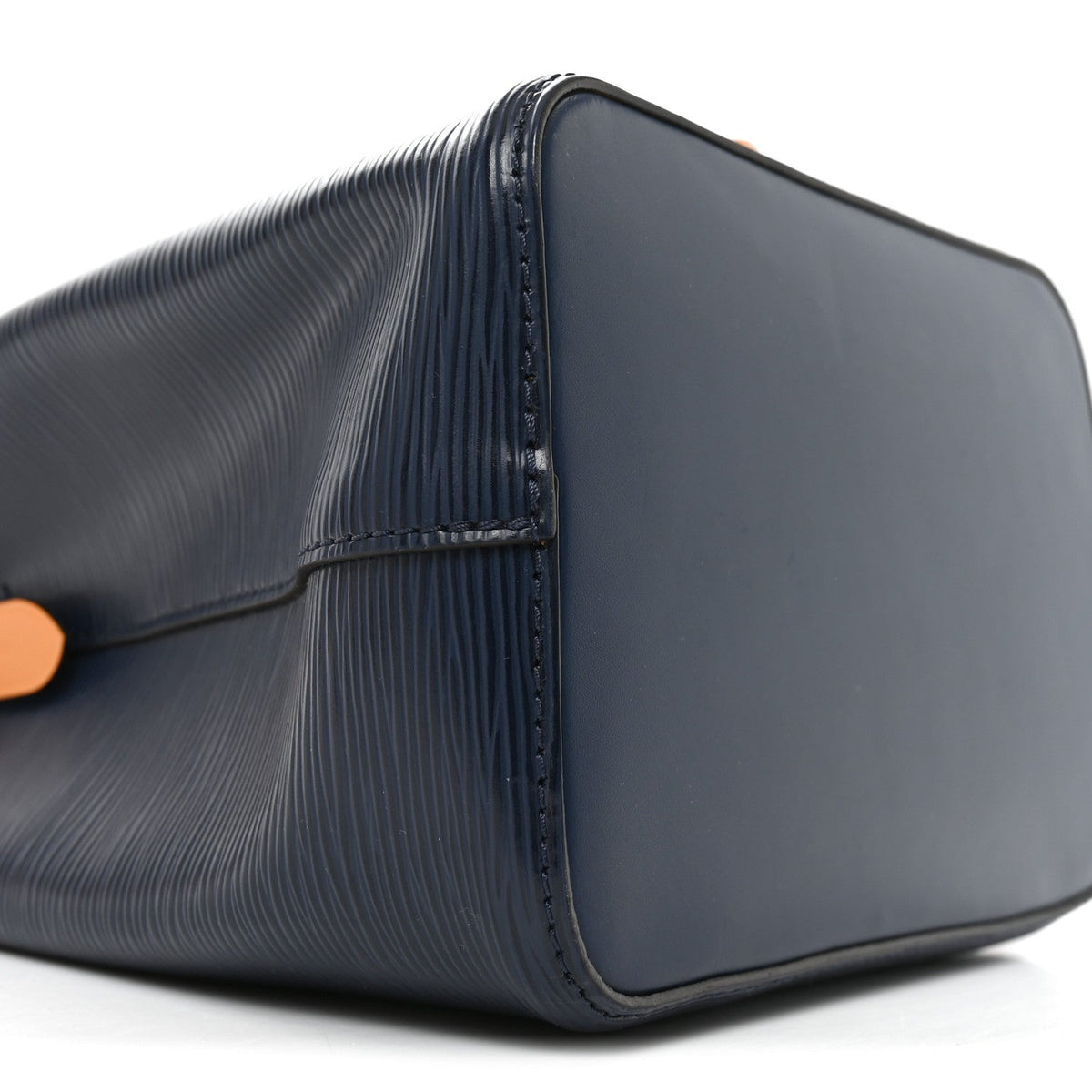 Epi Neonoe Bb Indigo Safran Handbag