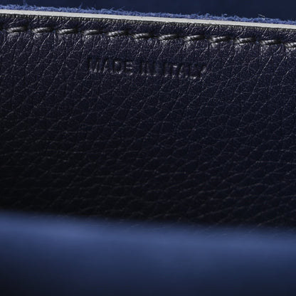 Calfskin Flap Shoulder Bag - Blue