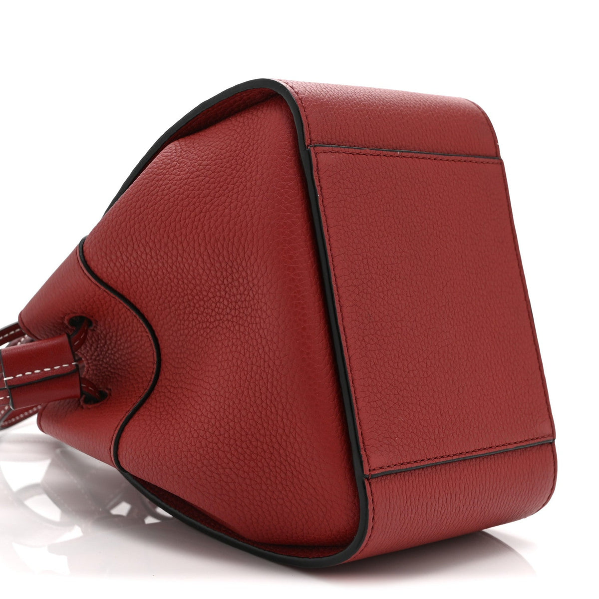 Mini Calfskin Shoulder Bag - Red