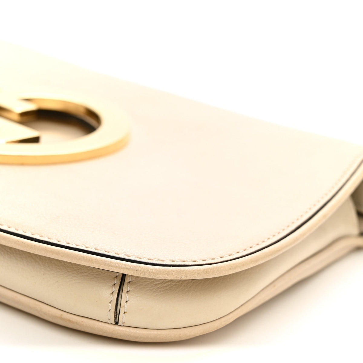 Calfskin Shoulder Bag - White