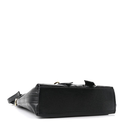 Small Calfskin Handbag - Black