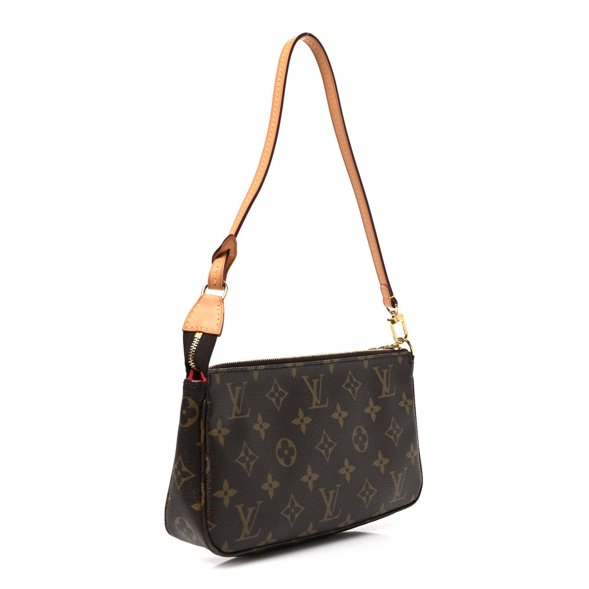 Monogram V Pochette Accessories Grenade Handbag