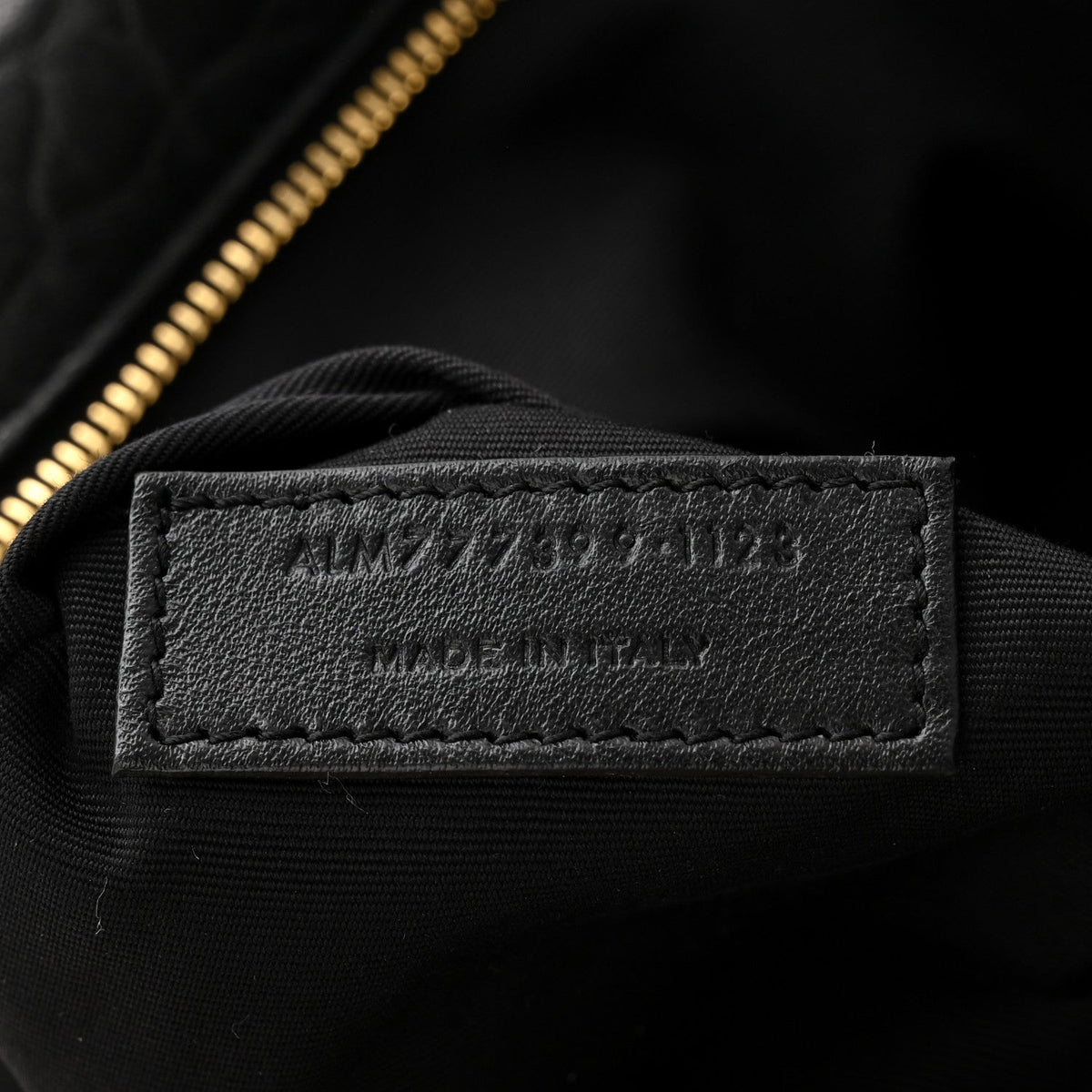 Large Lambskin Handbag - Black