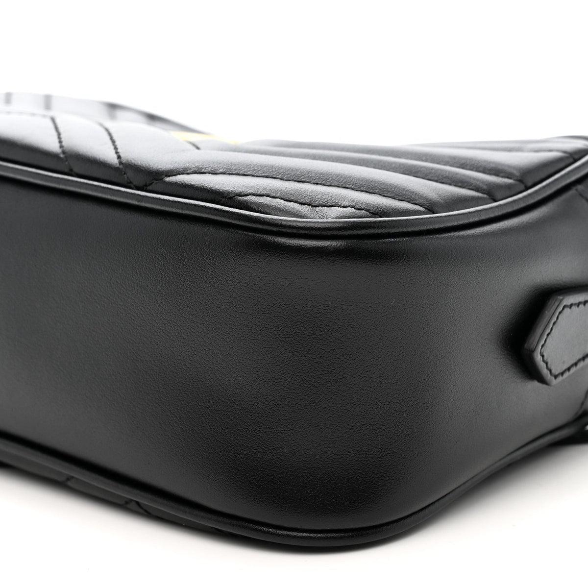 Small Calfskin Shoulder Bag - Black