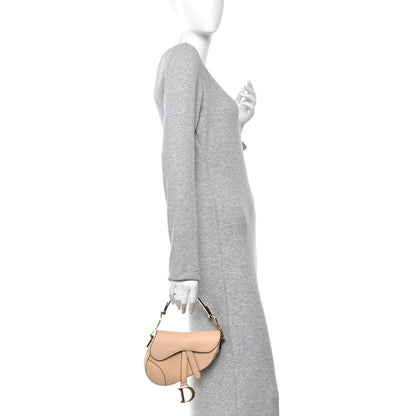 Mini Calfskin Handbag - Beige