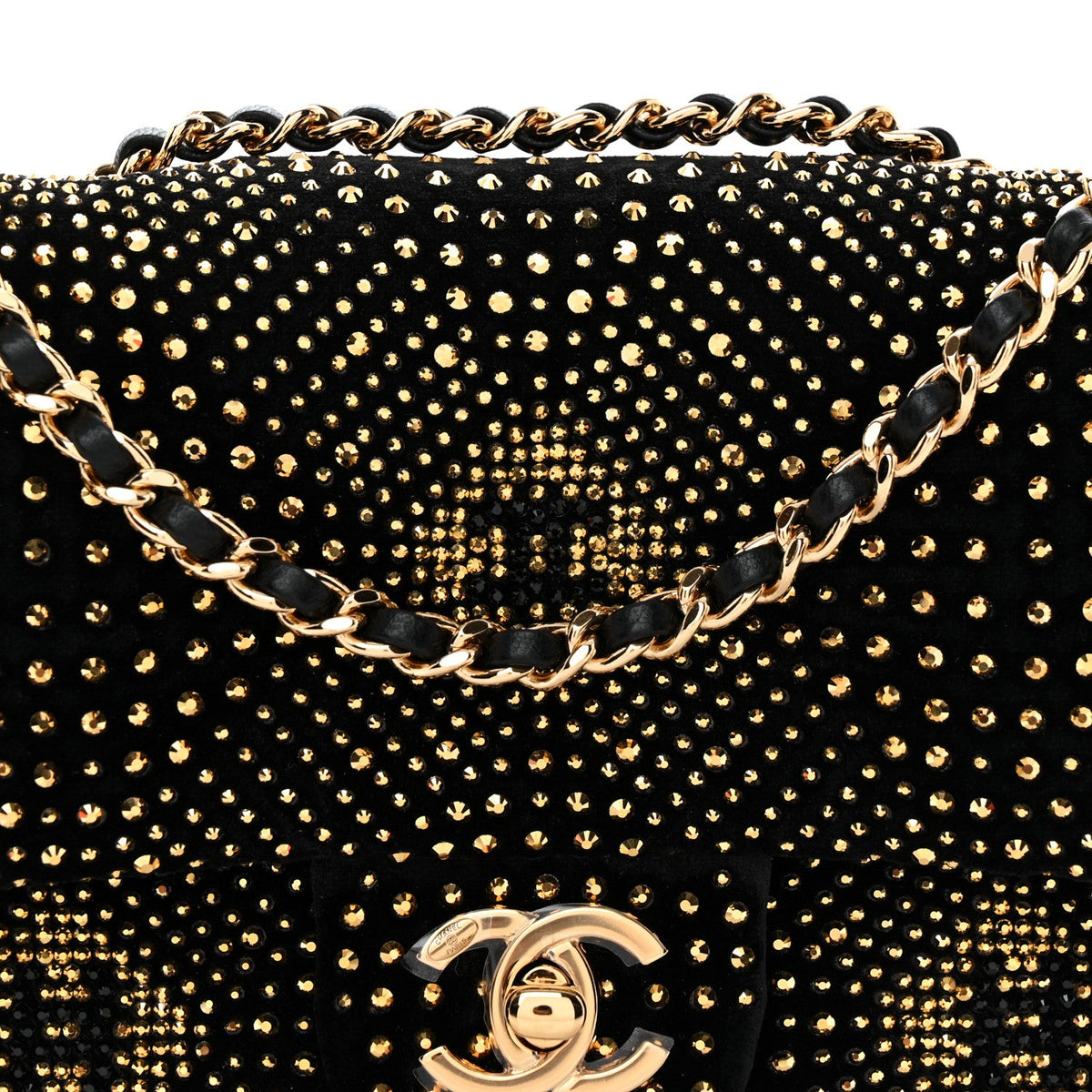 Flap Shoulder Bag - Black
