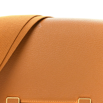 Chevre Mysore Geta Caramel Handbag