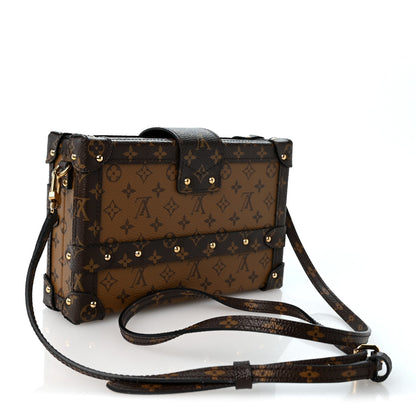Reverse Monogram Petite Malle Handbag