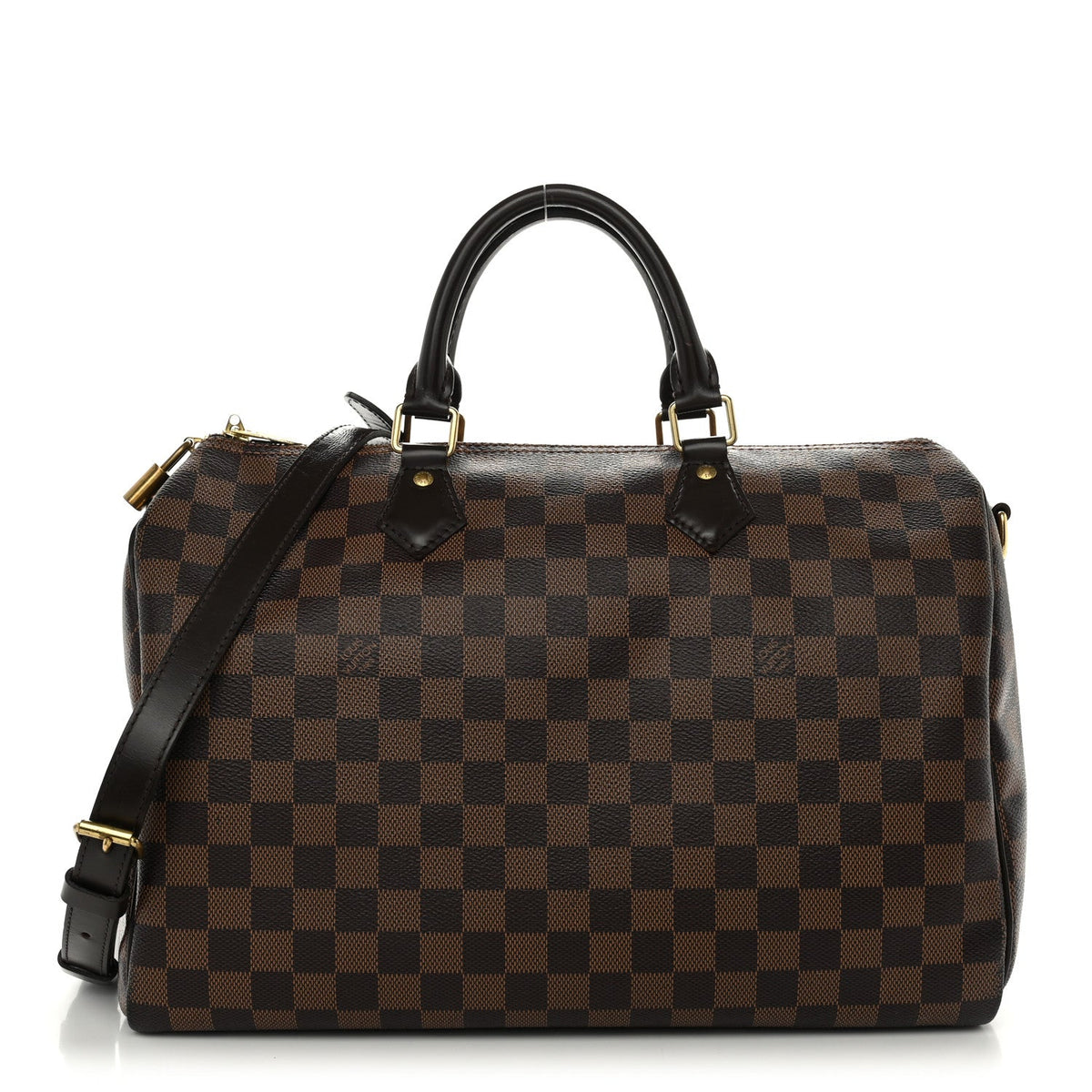 Damier Ebene Speedy Bandouliere 35 Handbag