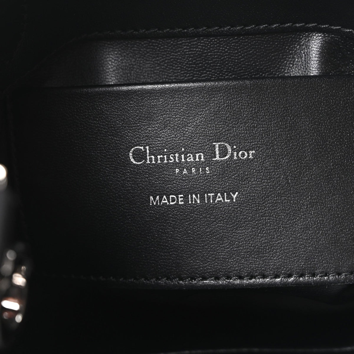 Small Calfskin Tote Bag - Black