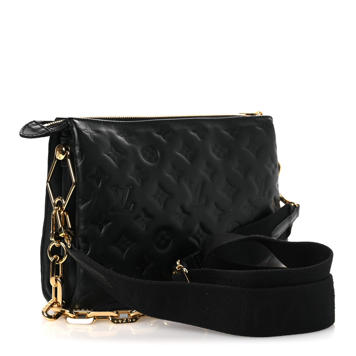 Lambskin Handbag - Black