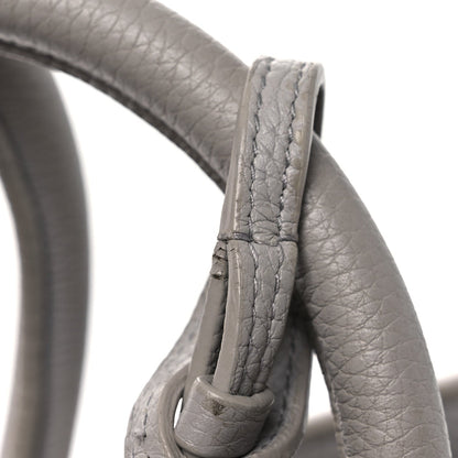 Small Calfskin Handbag - Grey