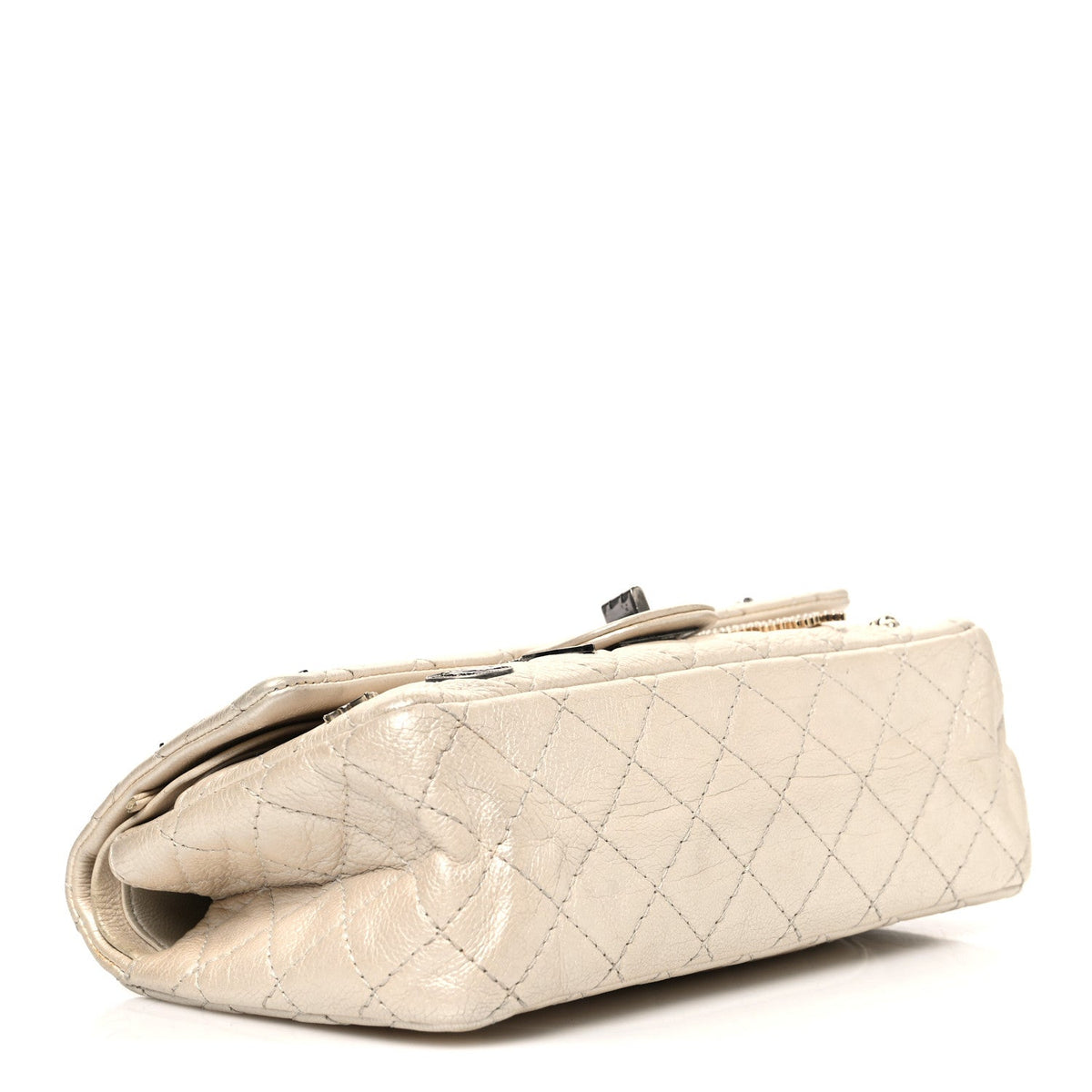 Calfskin Flap Shoulder Bag