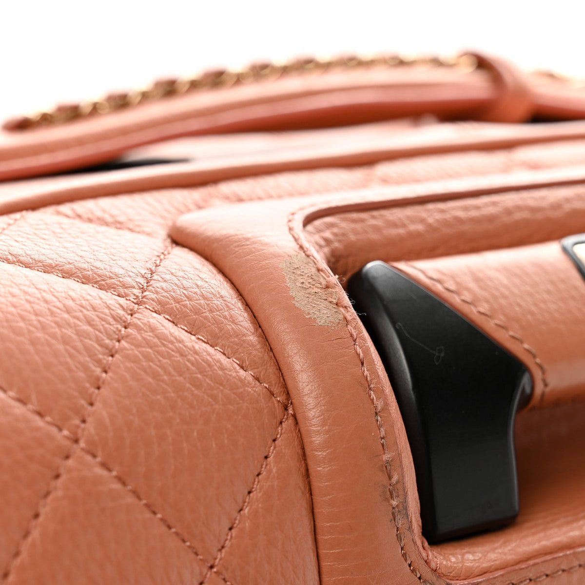 Quilted Calfskin Handbag - Pink
