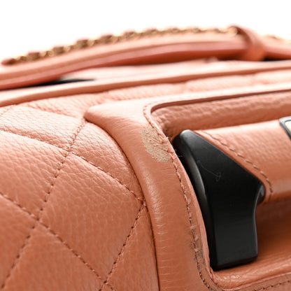 Quilted Calfskin Handbag - Pink
