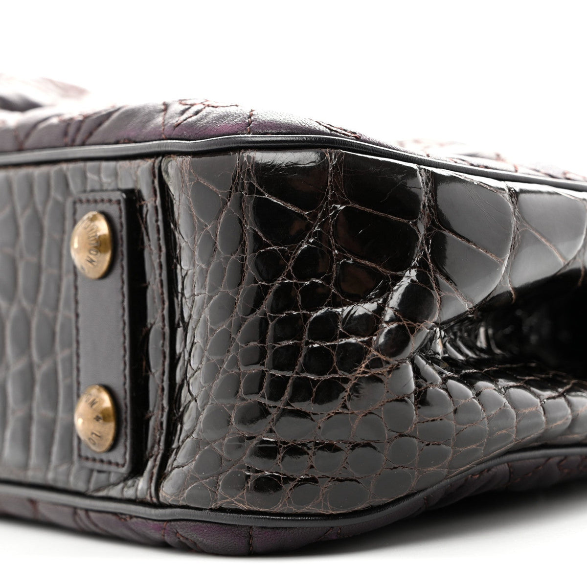 Monogram Vienna Alligator Sac Fermoir Gm Handbag