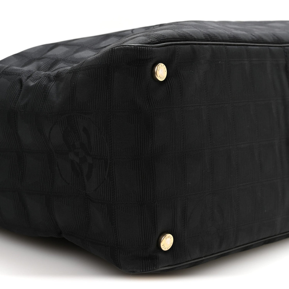 Medium Nylon Tote Bag - Black