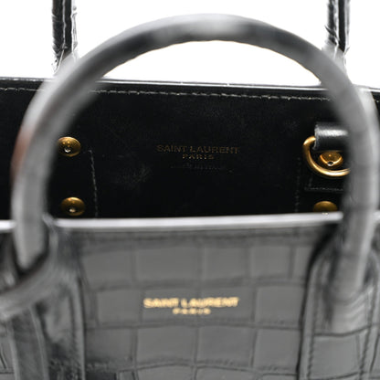 Nano Calfskin Handbag - Black