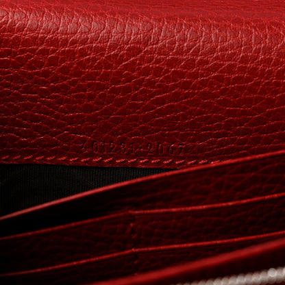 Mini Calfskin Wallet Bag - Red