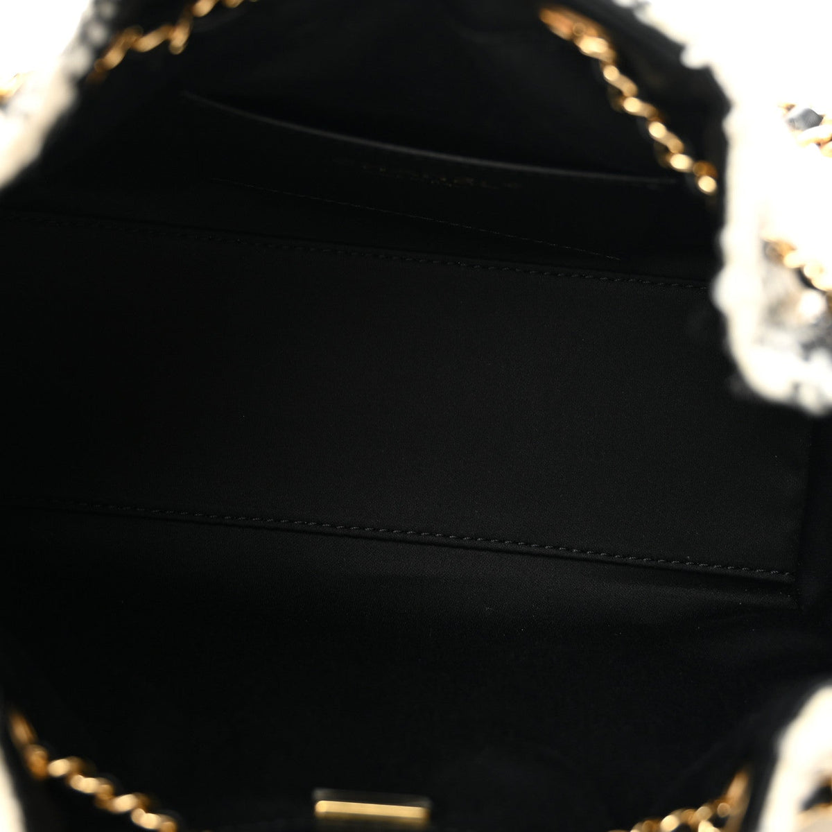 Mini Quilted Handbag - White