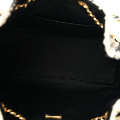Mini Quilted Handbag - White
