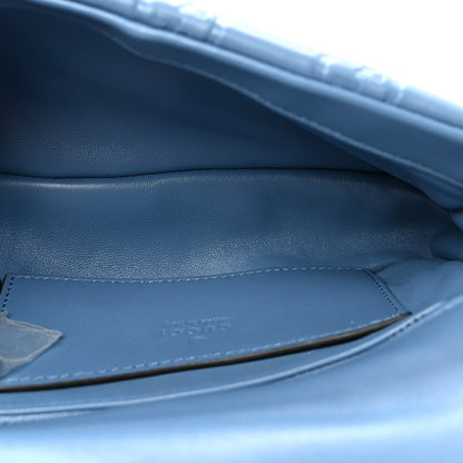 Mini Lambskin Shoulder Bag - Blue